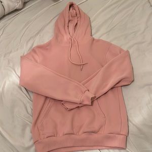 Pink hoodie